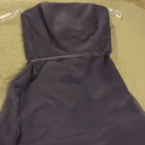 After Six tea length lilac dress